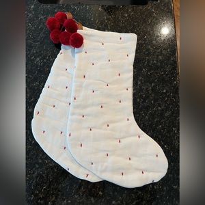 Set (2) Hearth & Hand with Magnolia Holiday Stockings